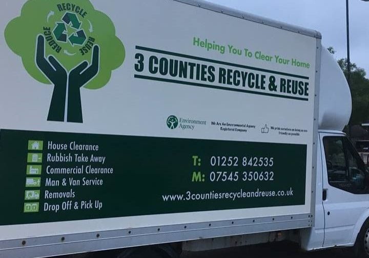 3 counties recycle & reuse van